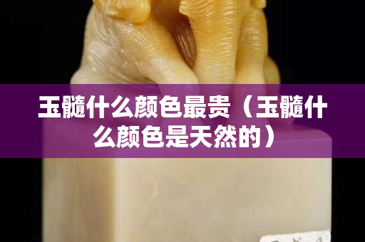 玉髓什么颜色最贵（玉髓什么颜色是天然的）