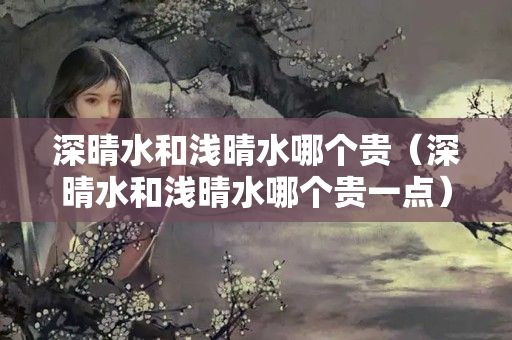 深晴水和浅晴水哪个贵（深晴水和浅晴水哪个贵一点）