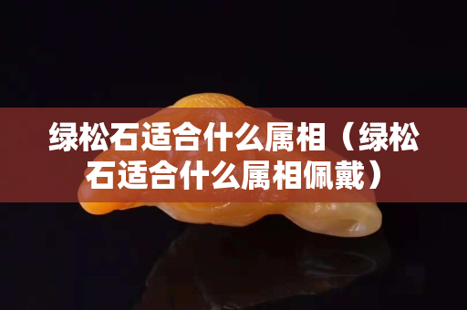 绿松石适合什么属相（绿松石适合什么属相佩戴）