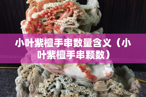 小叶紫檀手串数量含义（小叶紫檀手串颗数）