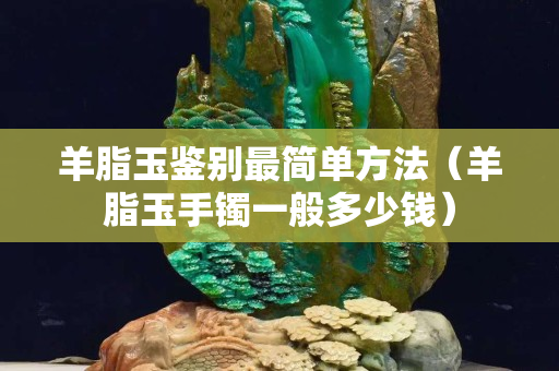羊脂玉鉴别最简单方法（羊脂玉手镯一般多少钱）