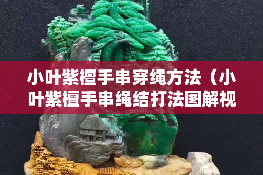小叶紫檀手串穿绳方法（小叶紫檀手串绳结打法图解视频）