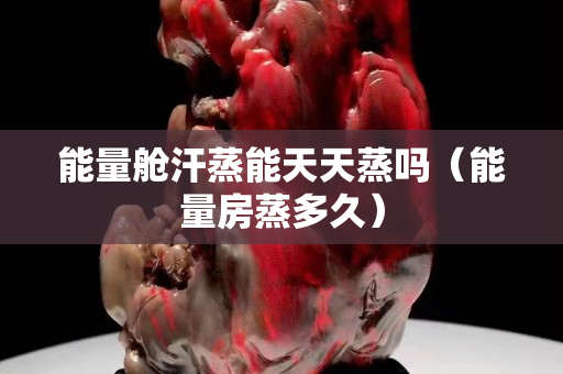 能量舱汗蒸能天天蒸吗（能量房蒸多久）