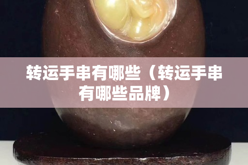 转运手串有哪些（转运手串有哪些品牌）