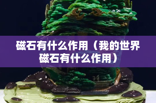 磁石有什么作用（我的世界磁石有什么作用）