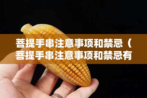 菩提手串注意事项和禁忌（菩提手串注意事项和禁忌有哪些）