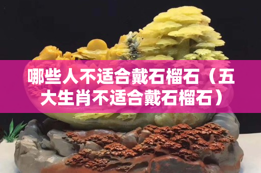 哪些人不适合戴石榴石（五大生肖不适合戴石榴石）