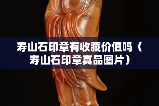 寿山石印章有收藏价值吗（寿山石印章真品图片）