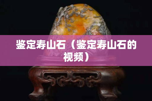 鉴定寿山石（鉴定寿山石的视频）