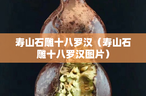 寿山石雕十八罗汉（寿山石雕十八罗汉图片）