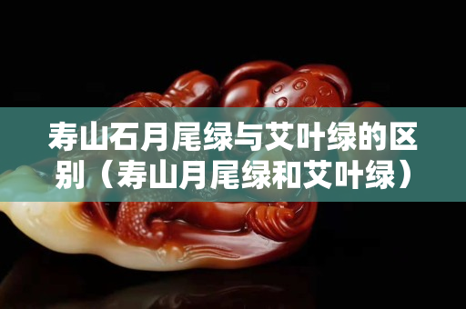 寿山石月尾绿与艾叶绿的区别（寿山月尾绿和艾叶绿）