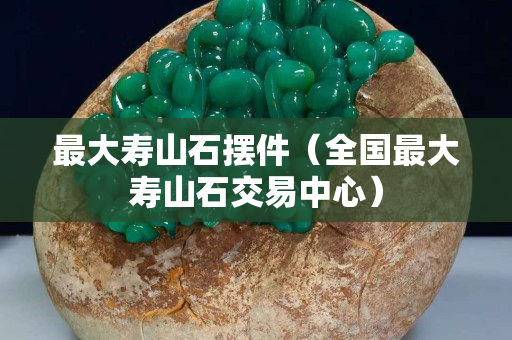 最大寿山石摆件（全国最大寿山石交易中心）