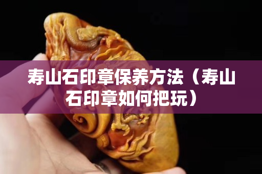 寿山石印章保养方法（寿山石印章如何把玩）