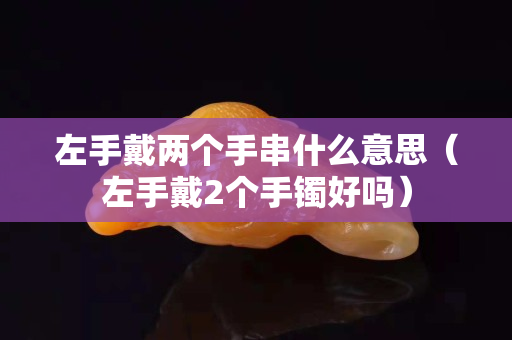 左手戴两个手串什么意思（左手戴2个手镯好吗）