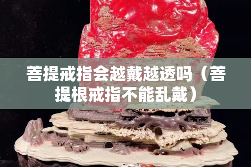 菩提戒指会越戴越透吗（菩提根戒指不能乱戴）