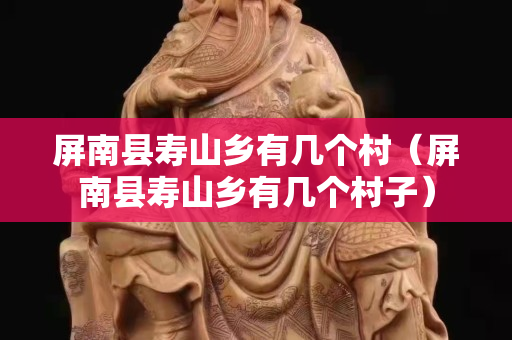 屏南县寿山乡有几个村（屏南县寿山乡有几个村子）