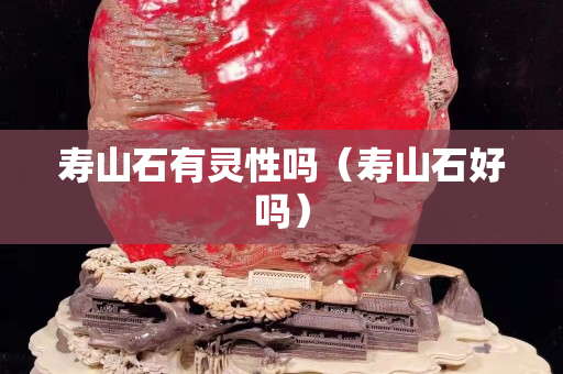 寿山石有灵性吗（寿山石好吗）