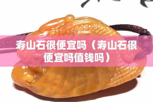 寿山石很便宜吗（寿山石很便宜吗值钱吗）