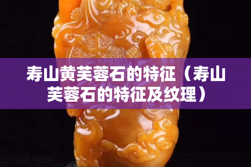 寿山黄芙蓉石的特征（寿山芙蓉石的特征及纹理）