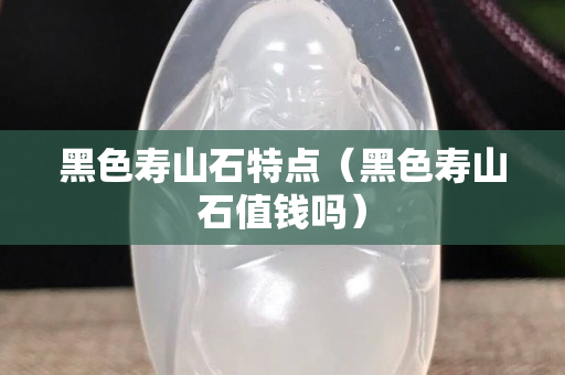 黑色寿山石特点（黑色寿山石值钱吗）
