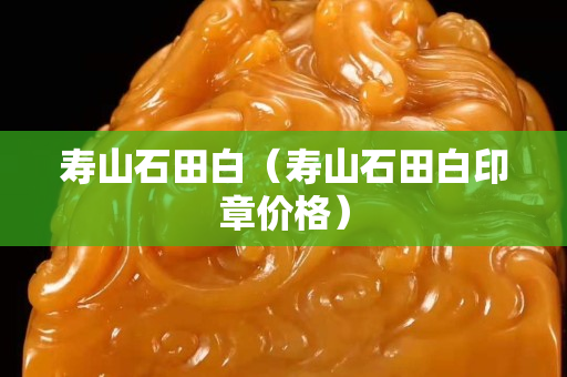 寿山石田白（寿山石田白印章价格）
