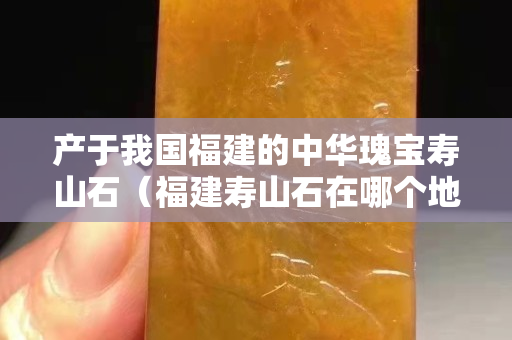 产于我国福建的中华瑰宝寿山石（福建寿山石在哪个地方）