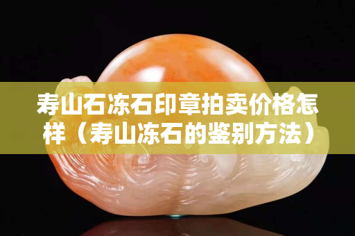 寿山石冻石印章拍卖价格怎样（寿山冻石的鉴别方法）