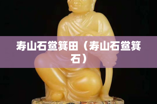 寿山石鲎箕田（寿山石鲎箕石）