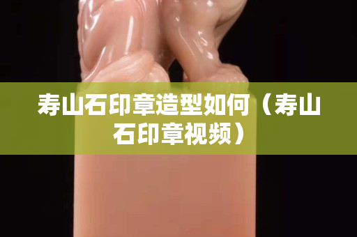 寿山石印章造型如何（寿山石印章视频）