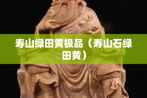 寿山绿田黄极品（寿山石绿田黄）