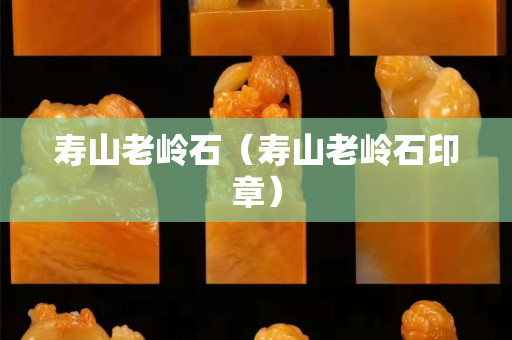 寿山老岭石（寿山老岭石印章）