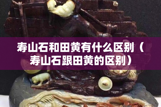 寿山石和田黄有什么区别（寿山石跟田黄的区别）