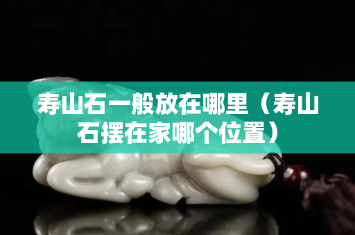 寿山石一般放在哪里（寿山石摆在家哪个位置）