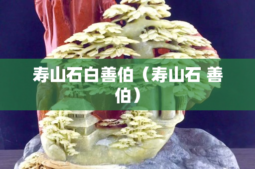 寿山石白善伯（寿山石 善伯）
