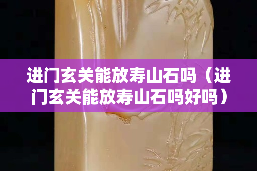 进门玄关能放寿山石吗（进门玄关能放寿山石吗好吗）