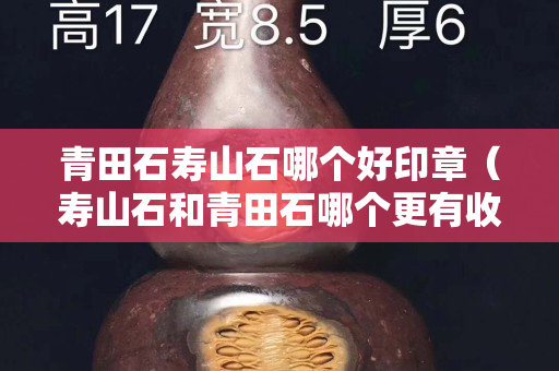 青田石寿山石哪个好印章（寿山石和青田石哪个更有收藏价值）