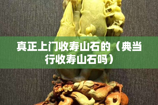 真正上门收寿山石的（典当行收寿山石吗）