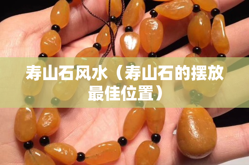 寿山石风水（寿山石的摆放最佳位置）