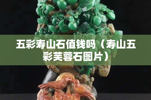 五彩寿山石值钱吗（寿山五彩芙蓉石图片）