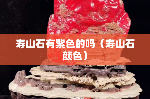 寿山石有紫色的吗（寿山石颜色）