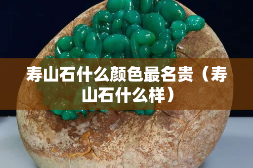 寿山石什么颜色最名贵（寿山石什么样）