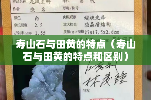 寿山石与田黄的特点（寿山石与田黄的特点和区别）