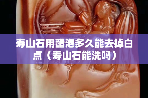寿山石用醋泡多久能去掉白点（寿山石能洗吗）