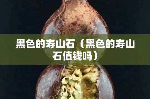 黑色的寿山石（黑色的寿山石值钱吗）