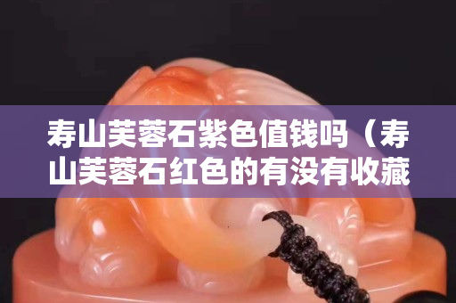 寿山芙蓉石紫色值钱吗（寿山芙蓉石红色的有没有收藏价值？）