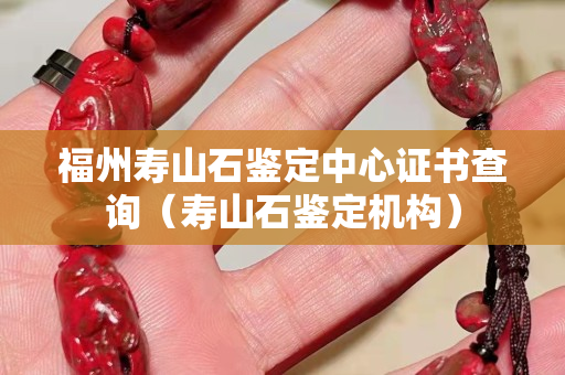 福州寿山石鉴定中心证书查询（寿山石鉴定机构）