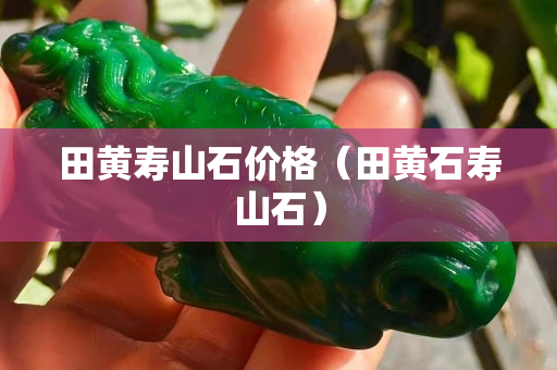 田黄寿山石价格（田黄石寿山石）