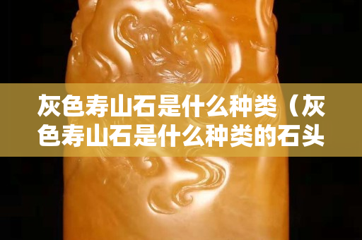 灰色寿山石是什么种类（灰色寿山石是什么种类的石头）