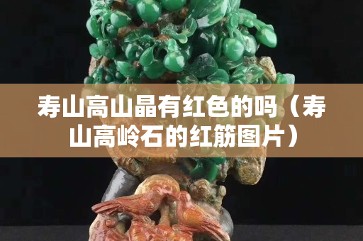 寿山高山晶有红色的吗（寿山高岭石的红筋图片）