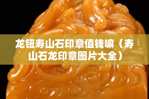 龙钮寿山石印章值钱嘛（寿山石龙印章图片大全）